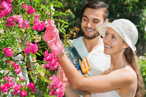 Regular garden maintenance in Denmark Hill for a tidy and attractive outdoor space